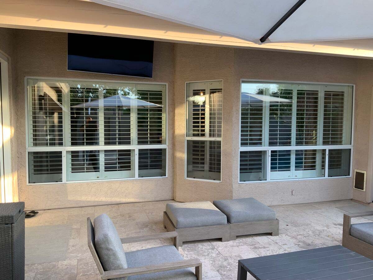 Before installation of windows and doors at a client's home