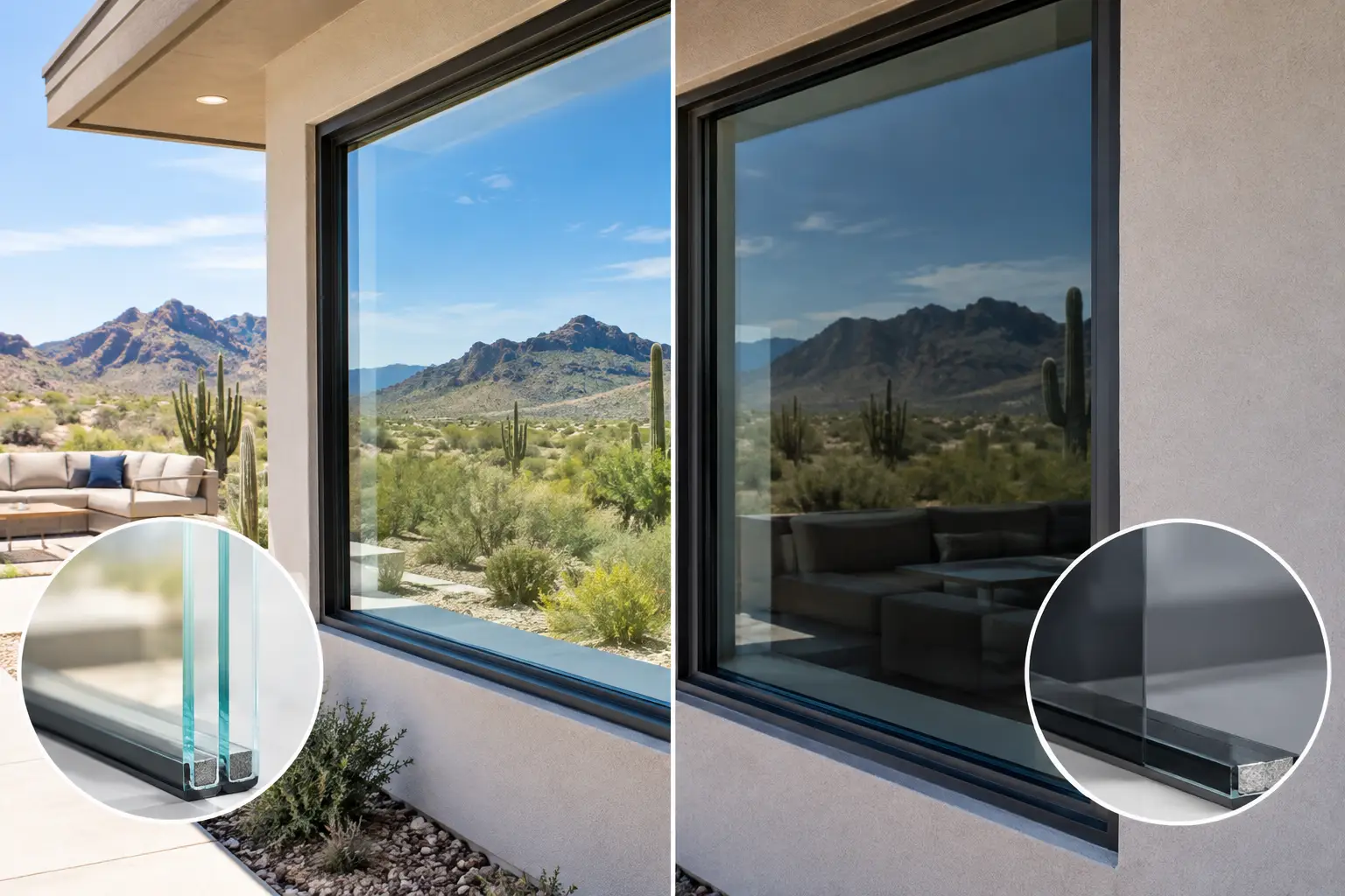 Low-E Versus Tinted Glass for Arizona Homes